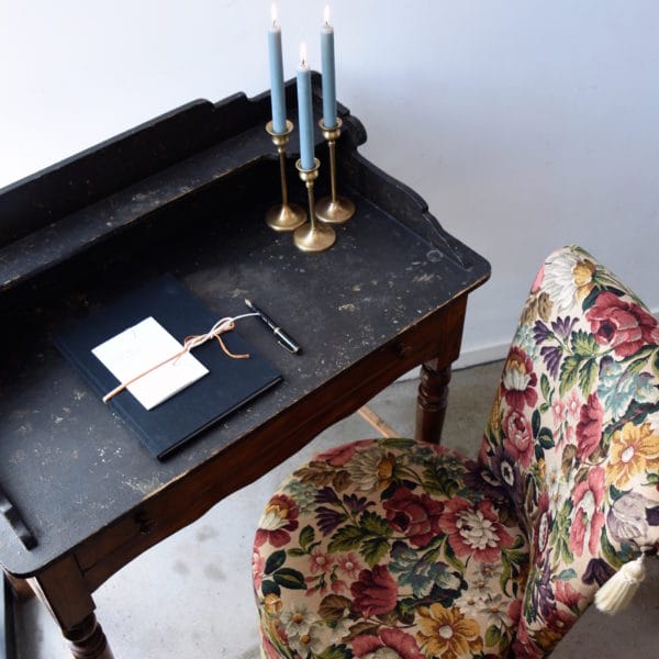 Stoel vintage flower - Afbeelding 2