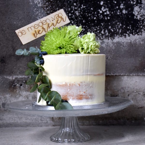 Taartplateau glas L