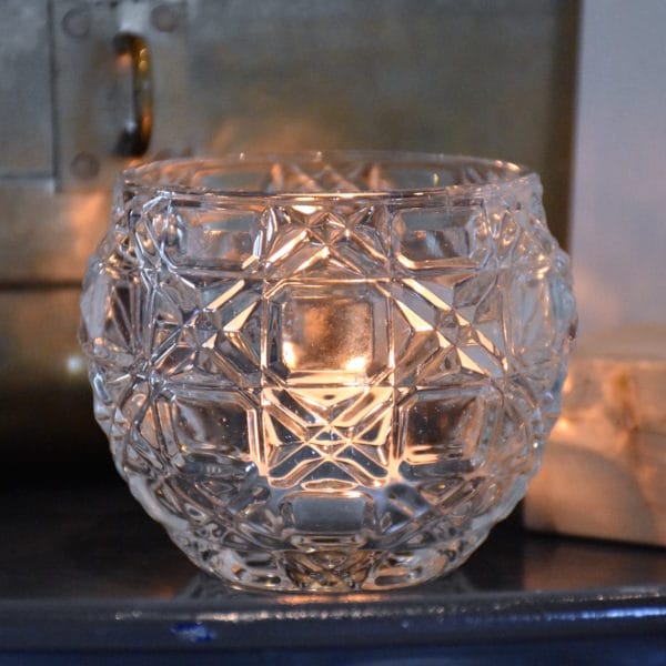 Waxinelichthouder glas - Afbeelding 2