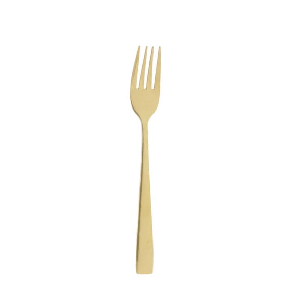 Taartvorkje goud