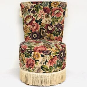 Stoel vintage flower