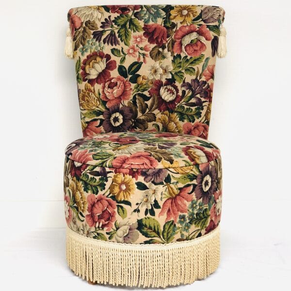 Stoel vintage flower