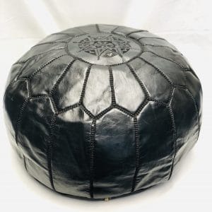 Poef Maroc zwart