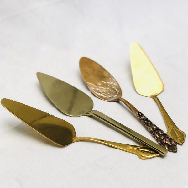 Taartschep goud